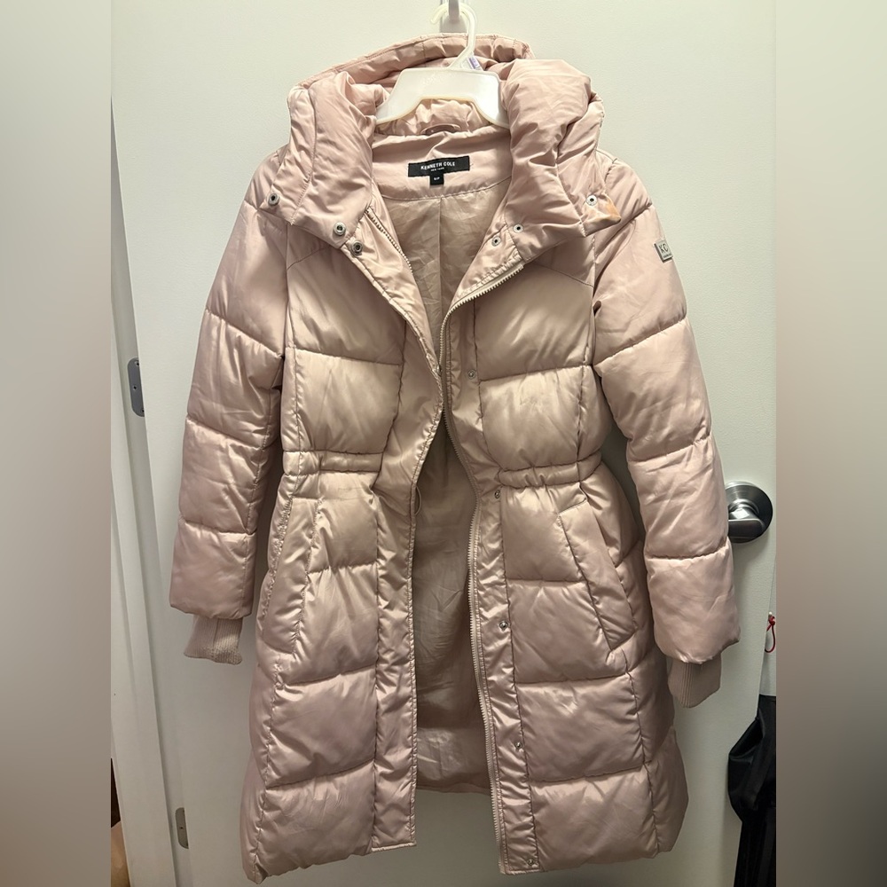 Kenneth Cole Pink Parka Jacket